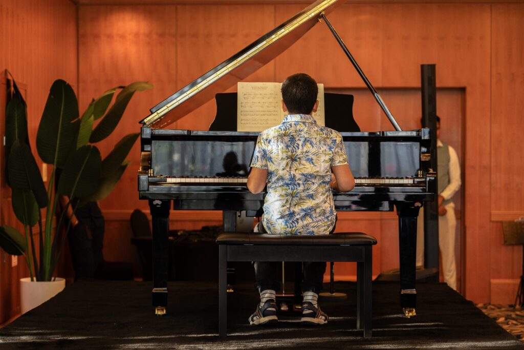 MJ Strings Music Studio student concert in Dubai