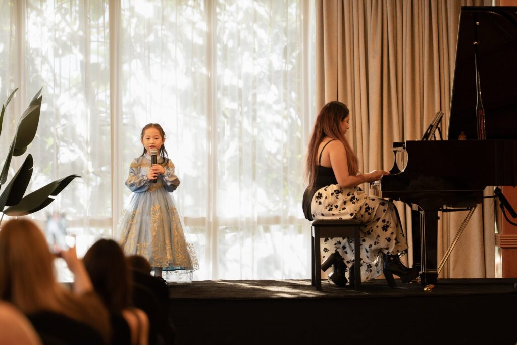 MJ Strings Music Studio student concert in Dubai