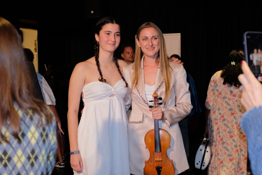 Private music lesson performance at MJ Strings in Dubai